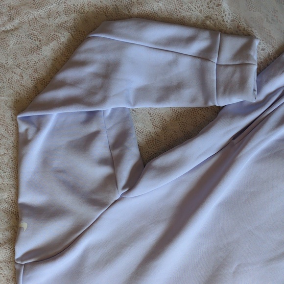 Nike One Therma Fleece Training Hoodie Purple Size XS - Picture 3 of 7